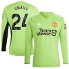 Original Fußballtrikot Manchester United Onana 24 Torwart Heimtrikot 2023-24 Langarm Für Herren